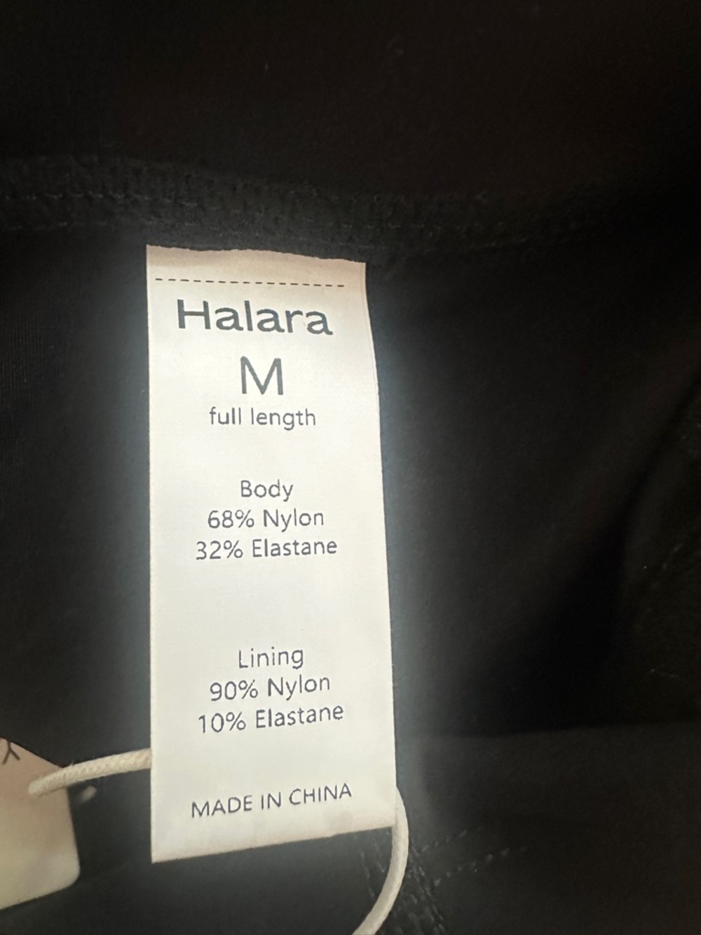 Halara Black High-Waist Leggings NWT - Picture 2 of 2